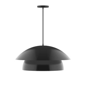 Montclair Light Works - PEBX447-41-C01 - One Light Pendant - Nest - Black