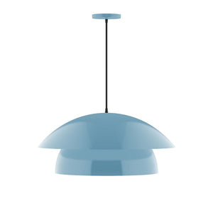 Montclair Light Works - PEBX447-54-C01 - One Light Pendant - Nest - Light Blue