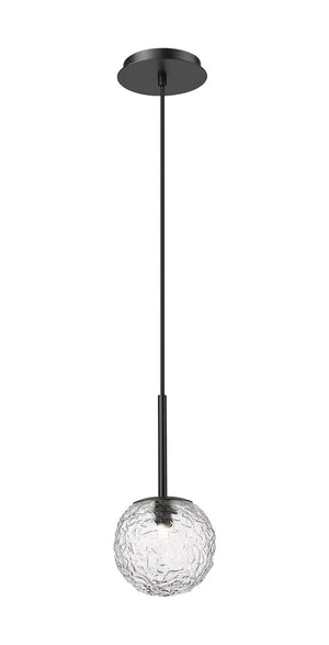 Innovations - 320-1P-BK-G320-6CL-BK - One Light Mini Pendant - Barrington - Matte Black