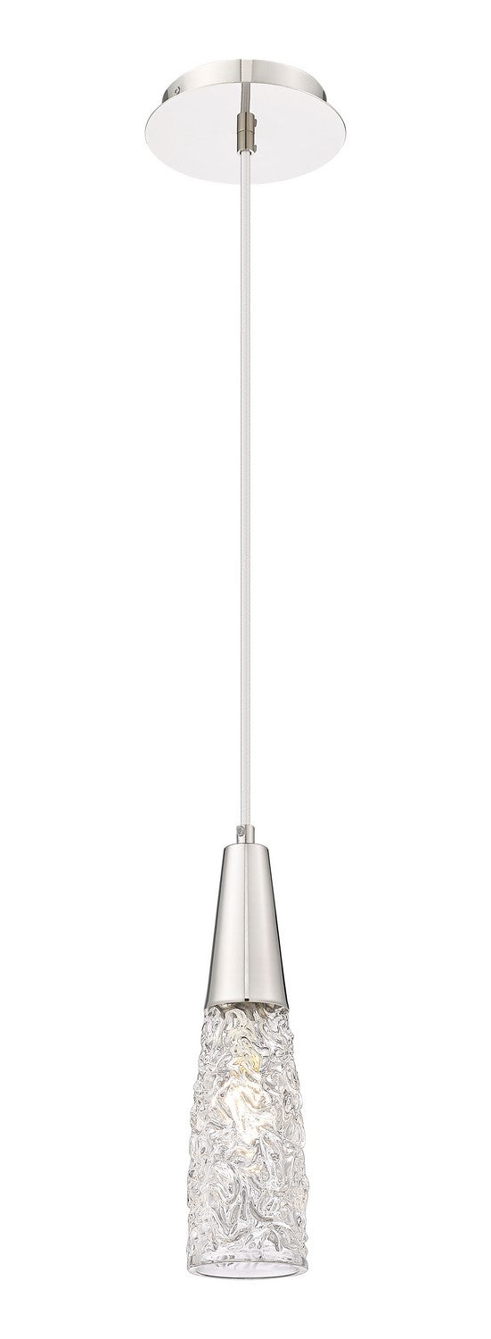 Innovations - 322-1P-PN-G322-3CL - One Light Mini Pendant - Amherst Brook - Polished Nickel