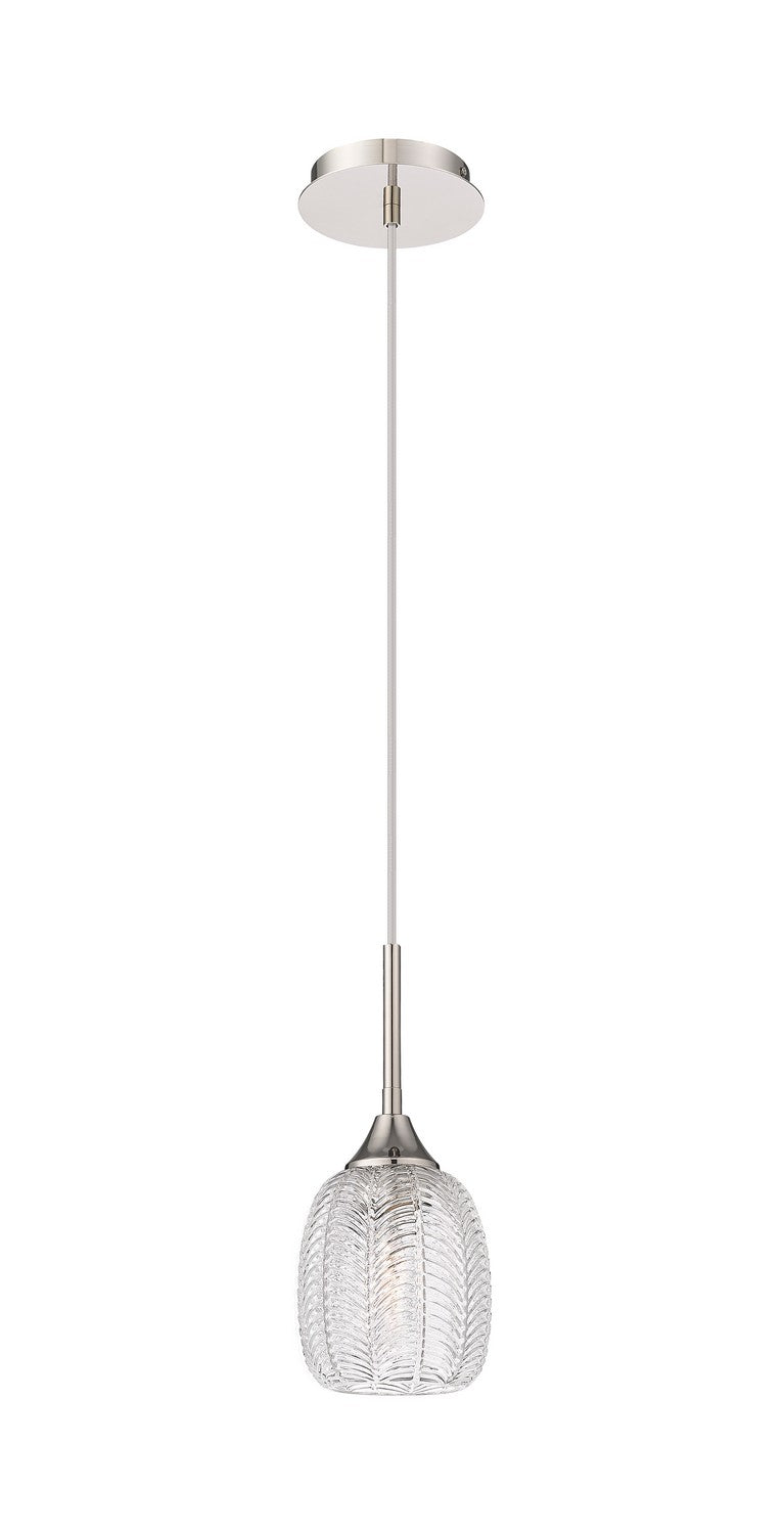 Innovations - 323-1P-PN-G323-5CL - One Light Pendant - Berkshire - Polished Nickel