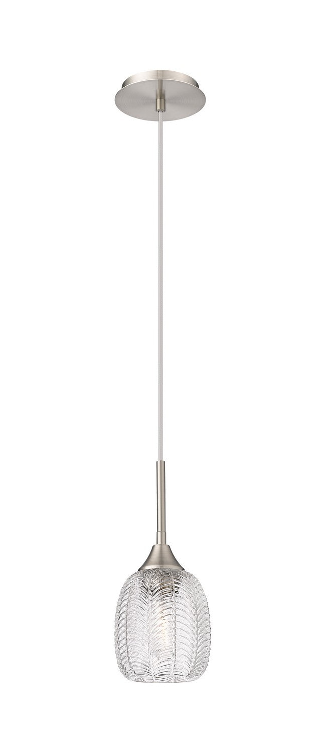 Innovations - 323-1P-SN-G323-5CL - One Light Pendant - Berkshire - Brushed Satin Nickel