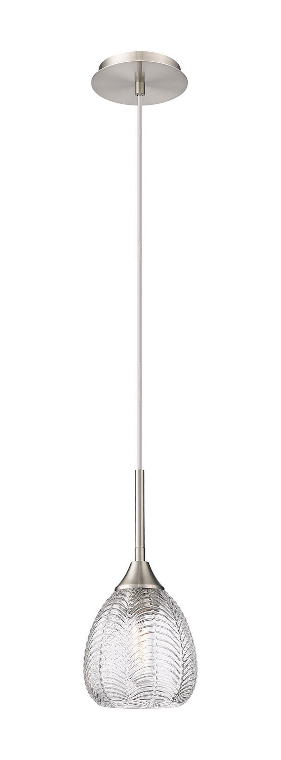 Innovations - 323-1P-SN-G323-6CL - One Light Pendant - Berkshire - Brushed Satin Nickel