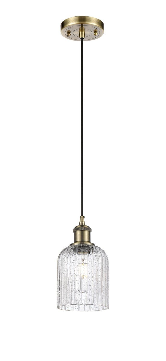 Innovations - 516-1P-AB-G559-5SDY - One Light Mini Pendant - Ballston - Antique Brass