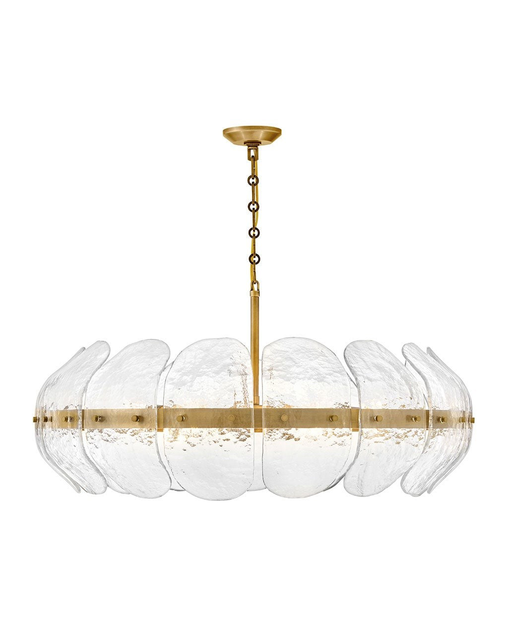 Fredrick Ramond - FR30514HB - LED Chandelier - Lillia - Heritage Brass