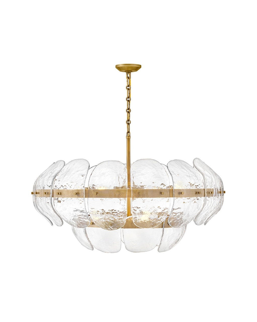 Fredrick Ramond - FR30516HB - LED Chandelier - Lillia - Heritage Brass