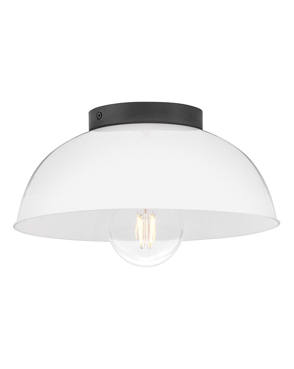 Lark - 83301BK-CO - LED Flush Mount - Stu - Black