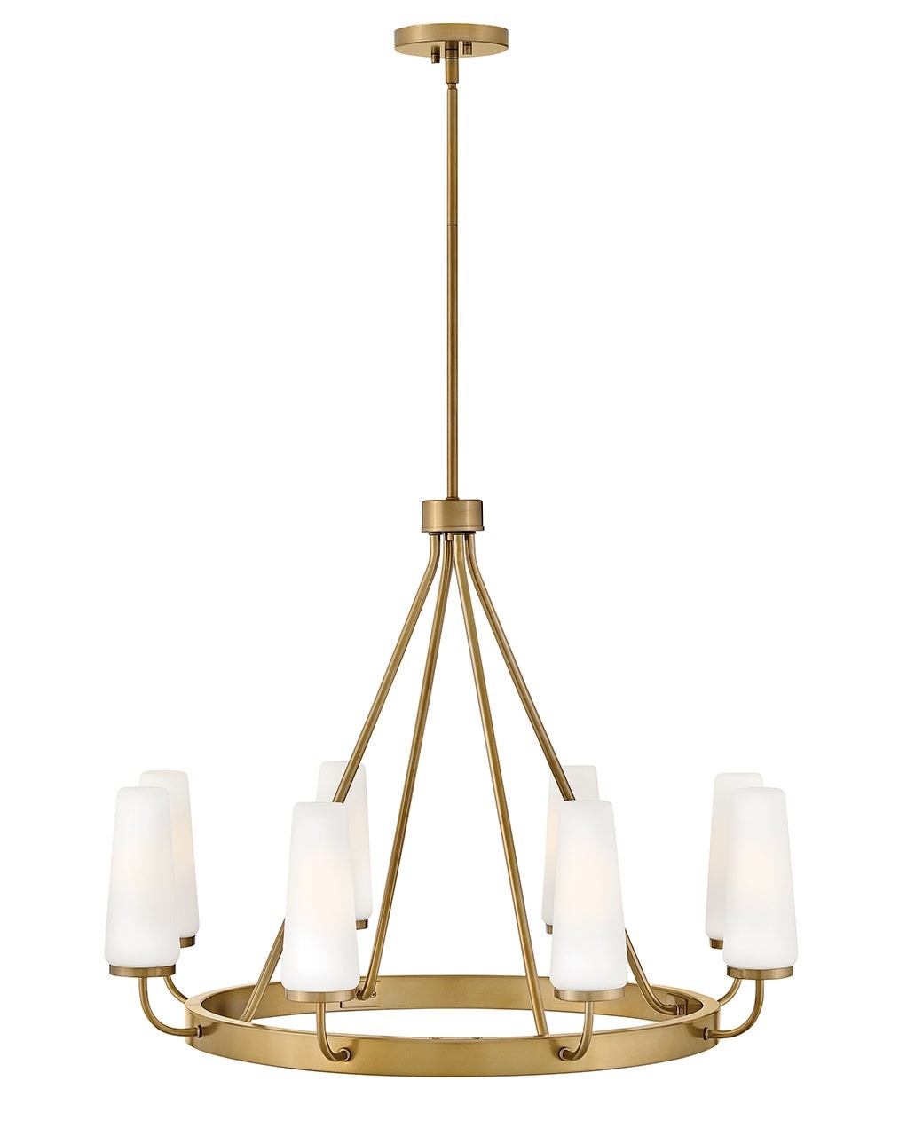 Lark - 83626GO - LED Chandelier - Selma - Gold