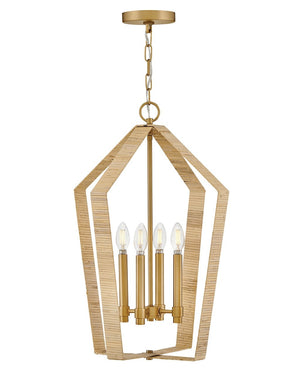 Lark - 83644LCB - LED Pendant - Sammi - Lacquered Brass