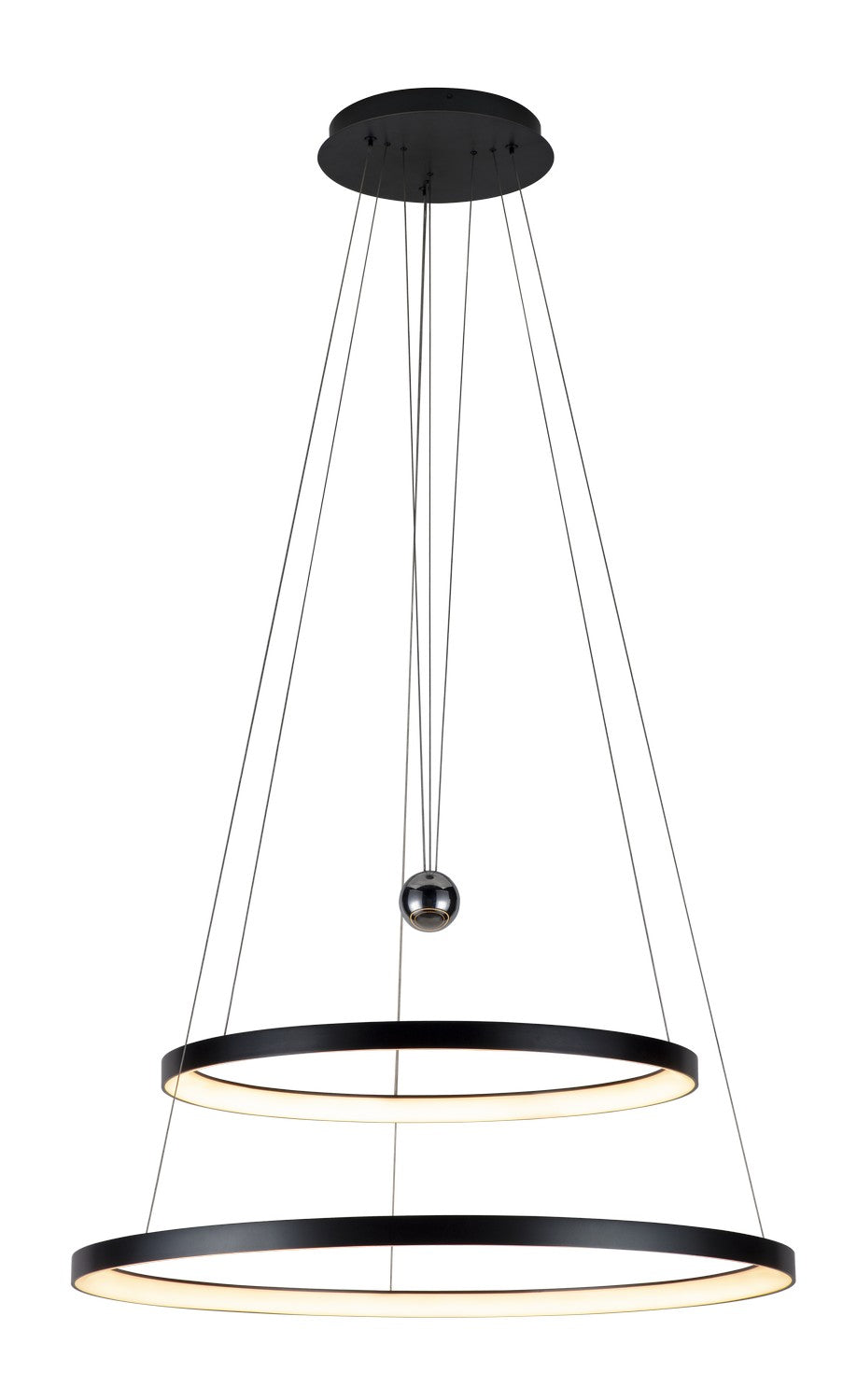 PageOne - PP121548-BK - LED Pendant - Cosima - Black