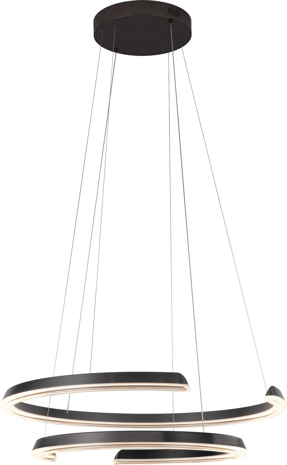 PageOne - PP121826-SDG - LED Pendant - Solaire - Satin Dark Gray