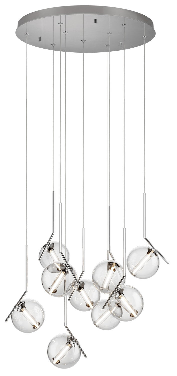 PageOne - PP121914-CM - LED Chandelier - Vetri - Chrome