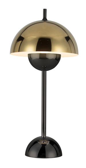 PageOne - PT141063-PB/BKC - LED Table Lamp - Andoria - Polished Brass/Black Chrome