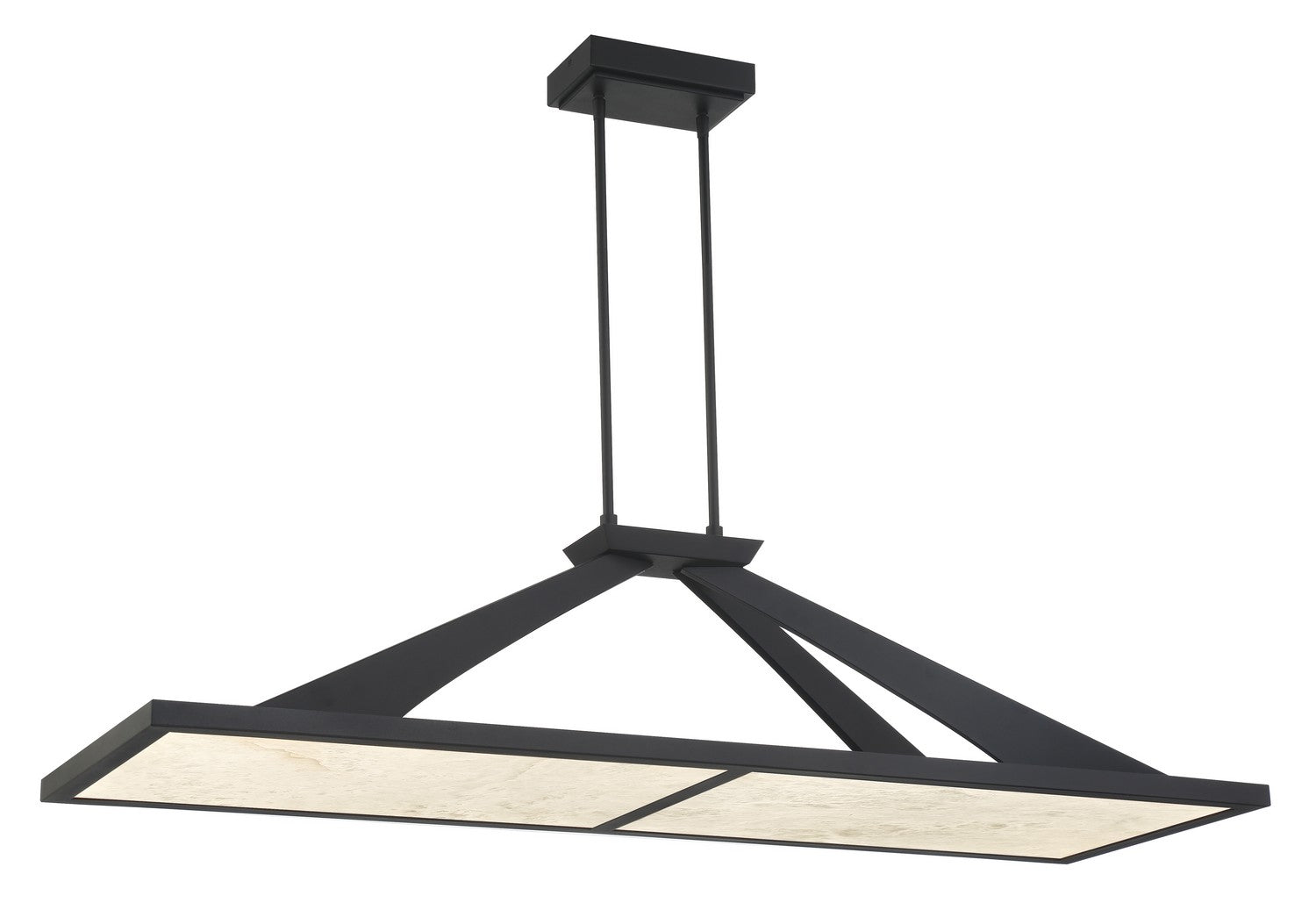 Minka-Lavery - 2685-66-L - LED Island Chandelier - Stiles - Sand Coal Black