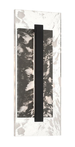 Minka-Lavery - 77102-66-L - LED Outdoor Wall Mount - Temecula - Sand Coal Black