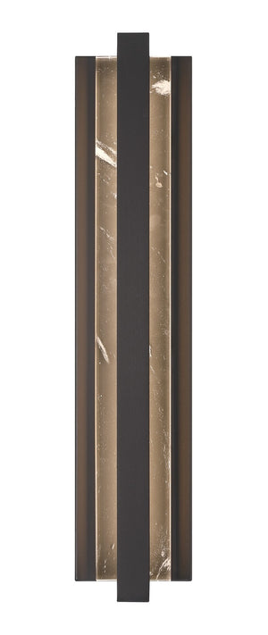 Minka-Lavery - 77201-66-L - LED Outdoor Wall Mount - Hvar - Sand Coal Black