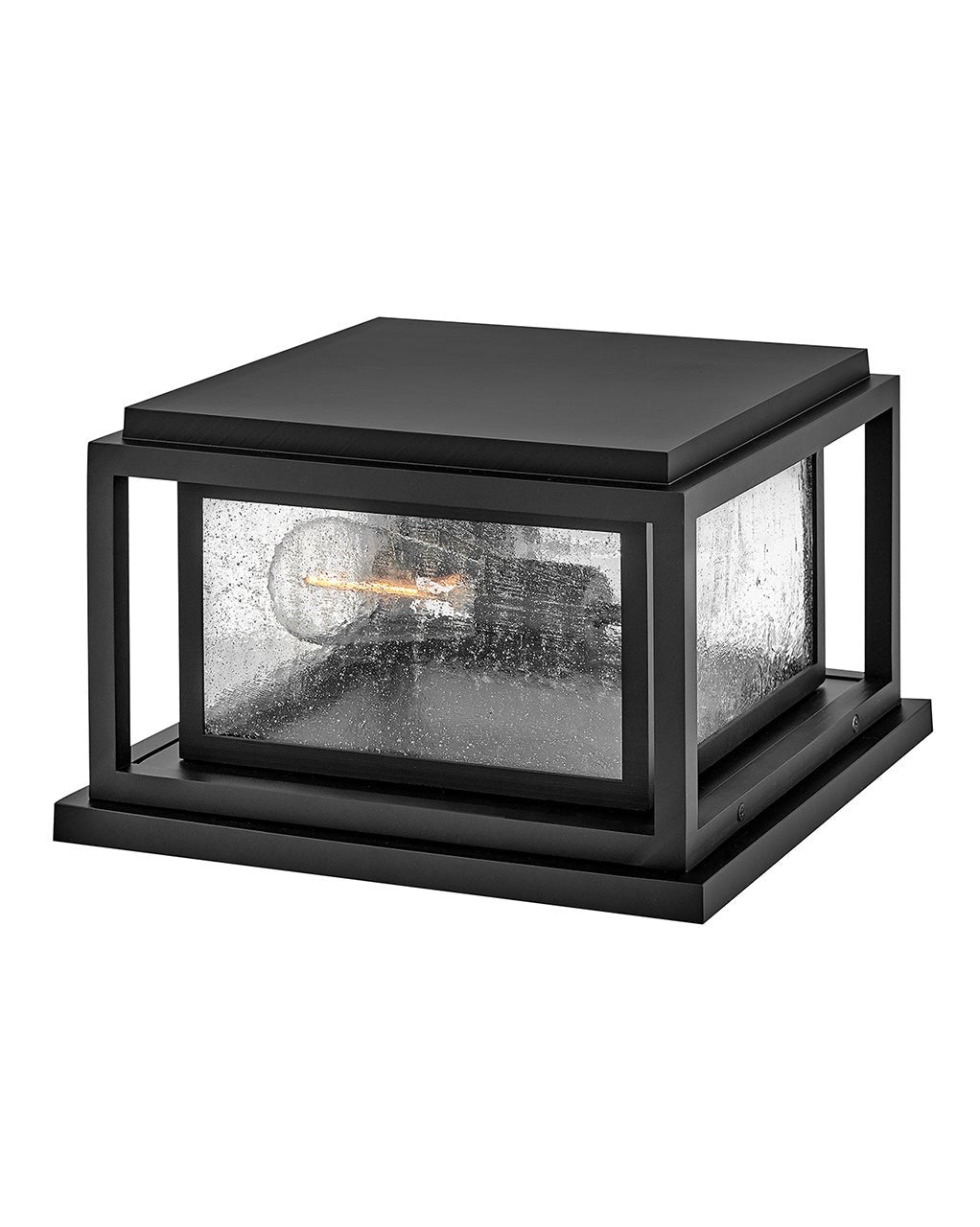 Hinkley - 1008BK - LED Pier Mount - Republic - Black