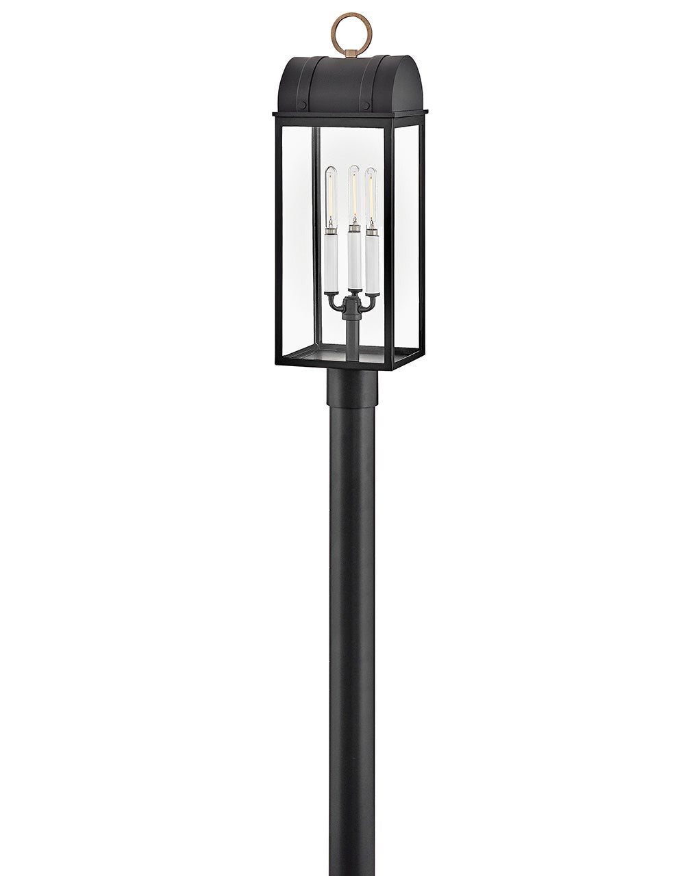 Hinkley - 10661BK-BU - LED Post Lantern - Campbell - Black