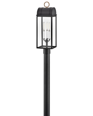 Hinkley - 10661BK-BU - LED Post Lantern - Campbell - Black