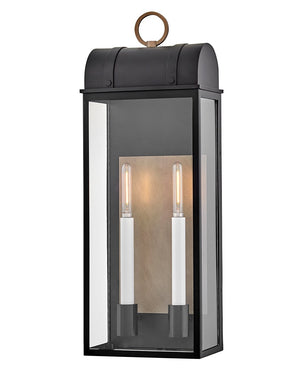 Hinkley - 10665BK-BU - LED Outdoor Wall Mount - Campbell - Black