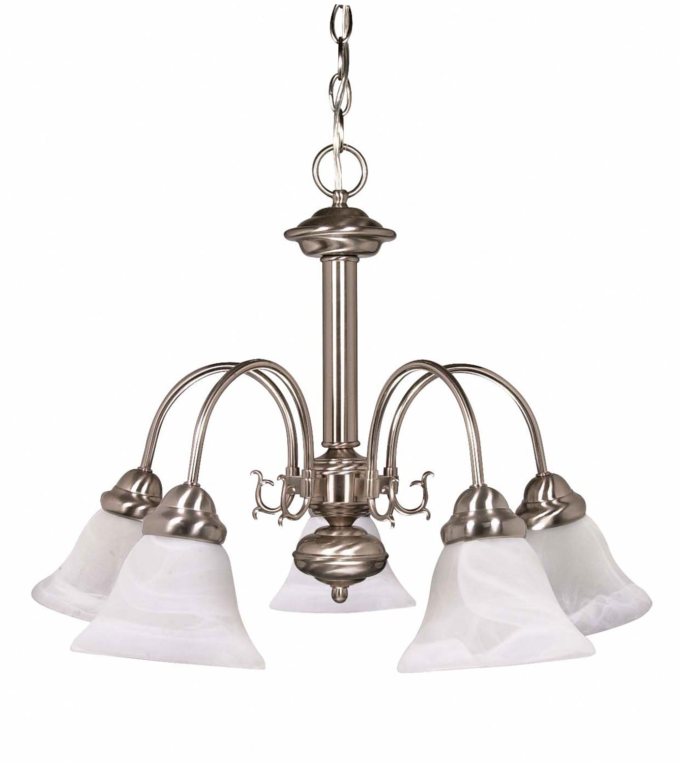 Nuvo Lighting - 60-181 - Five Light Chandelier - Ballerina - Brushed Nickel