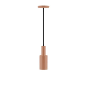 Montclair Light Works - PEBX450-19-C01 - One Light Pendant - Stack - Terracotta