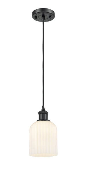 Innovations - 516-1P-BK-G559-5GWH - One Light Mini Pendant - Ballston - Matte Black