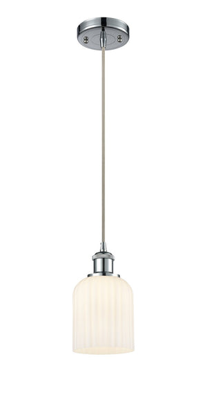 Innovations - 516-1P-PC-G559-5GWH - One Light Mini Pendant - Ballston - Polished Chrome