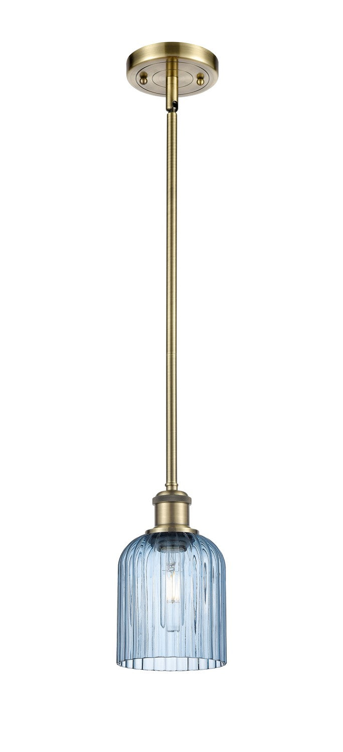 Innovations - 516-1S-AB-G559-5BL - One Light Mini Pendant - Ballston - Antique Brass