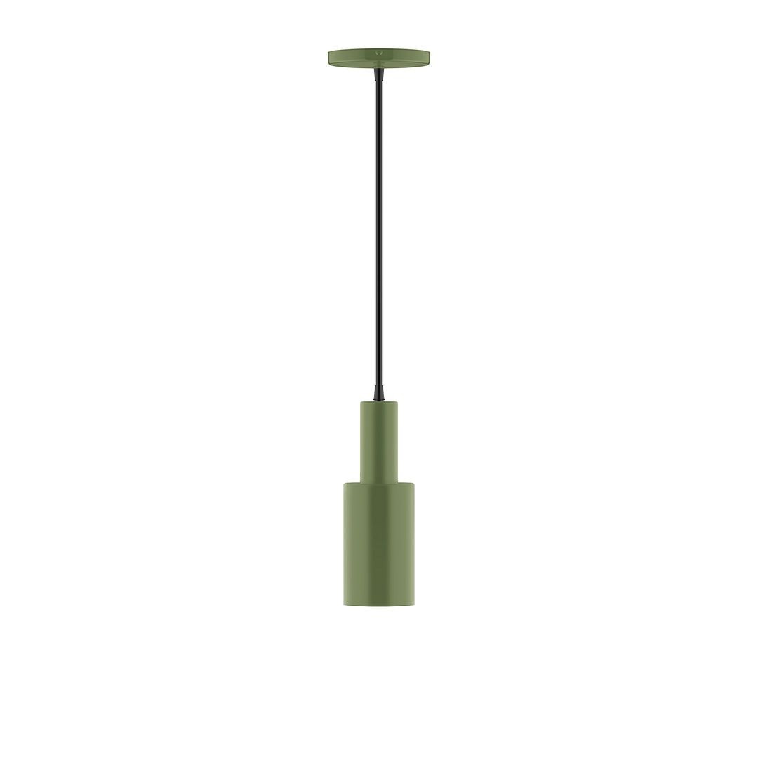 Montclair Light Works - PEBX450-22-C01 - One Light Pendant - Stack - Fern Green