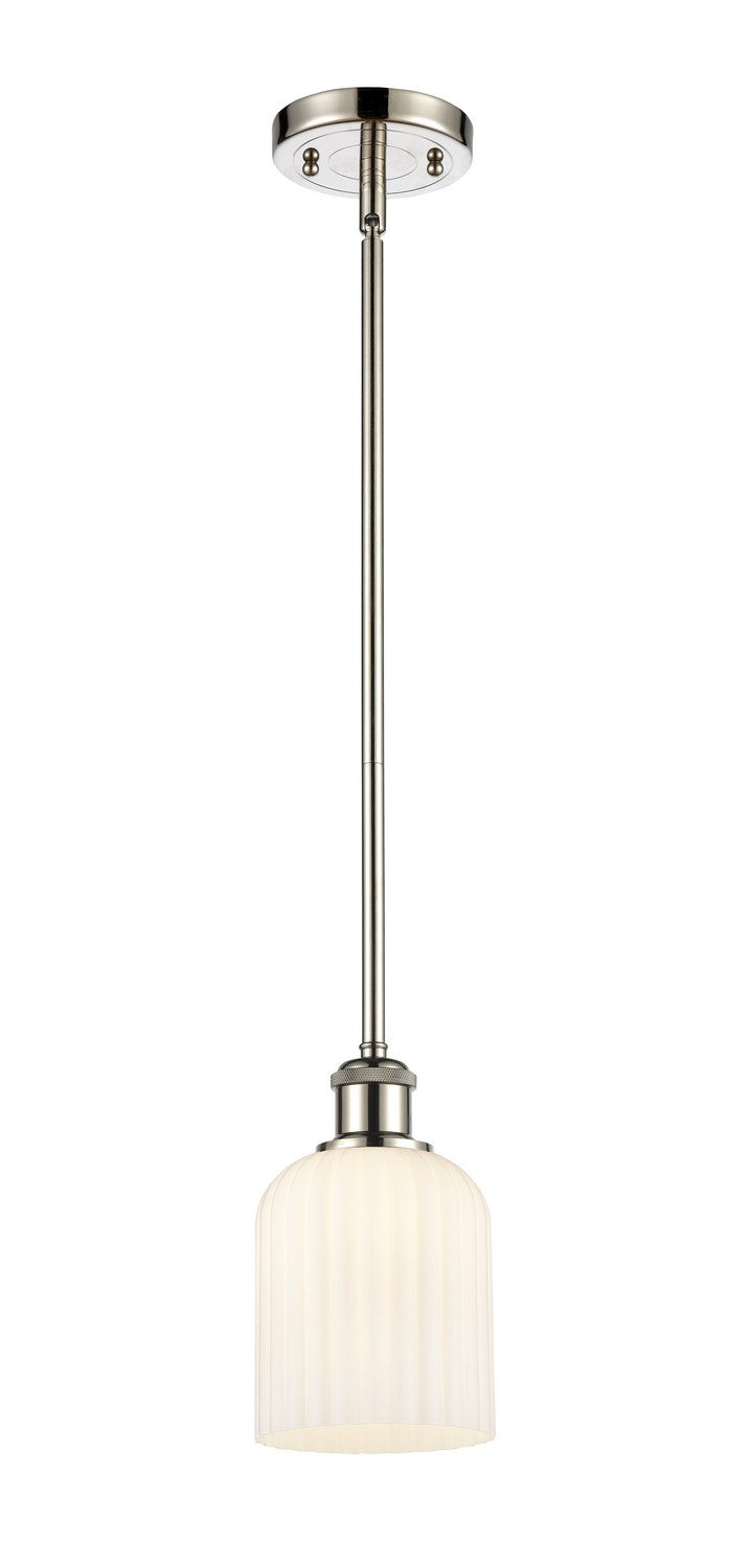 Innovations - 516-1S-PN-G559-5GWH - One Light Mini Pendant - Ballston - Polished Nickel