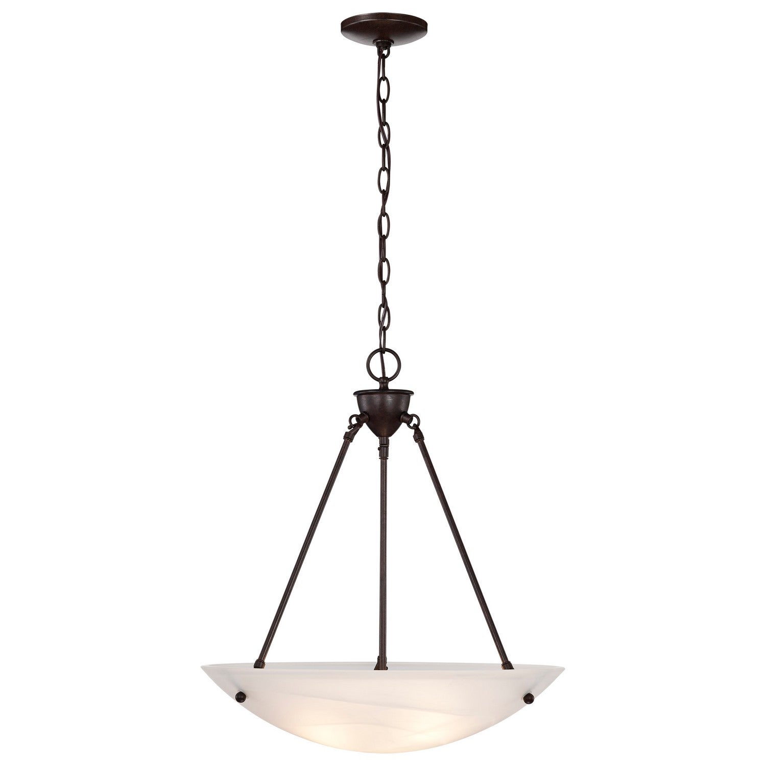 Nuvo Lighting - 60-371 - Three Light Pendant - Pendants Old Bronze - Old Bronze