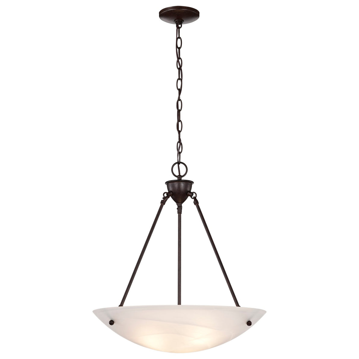 Nuvo Lighting - 60-371 - Three Light Pendant - Pendants Old Bronze - Old Bronze