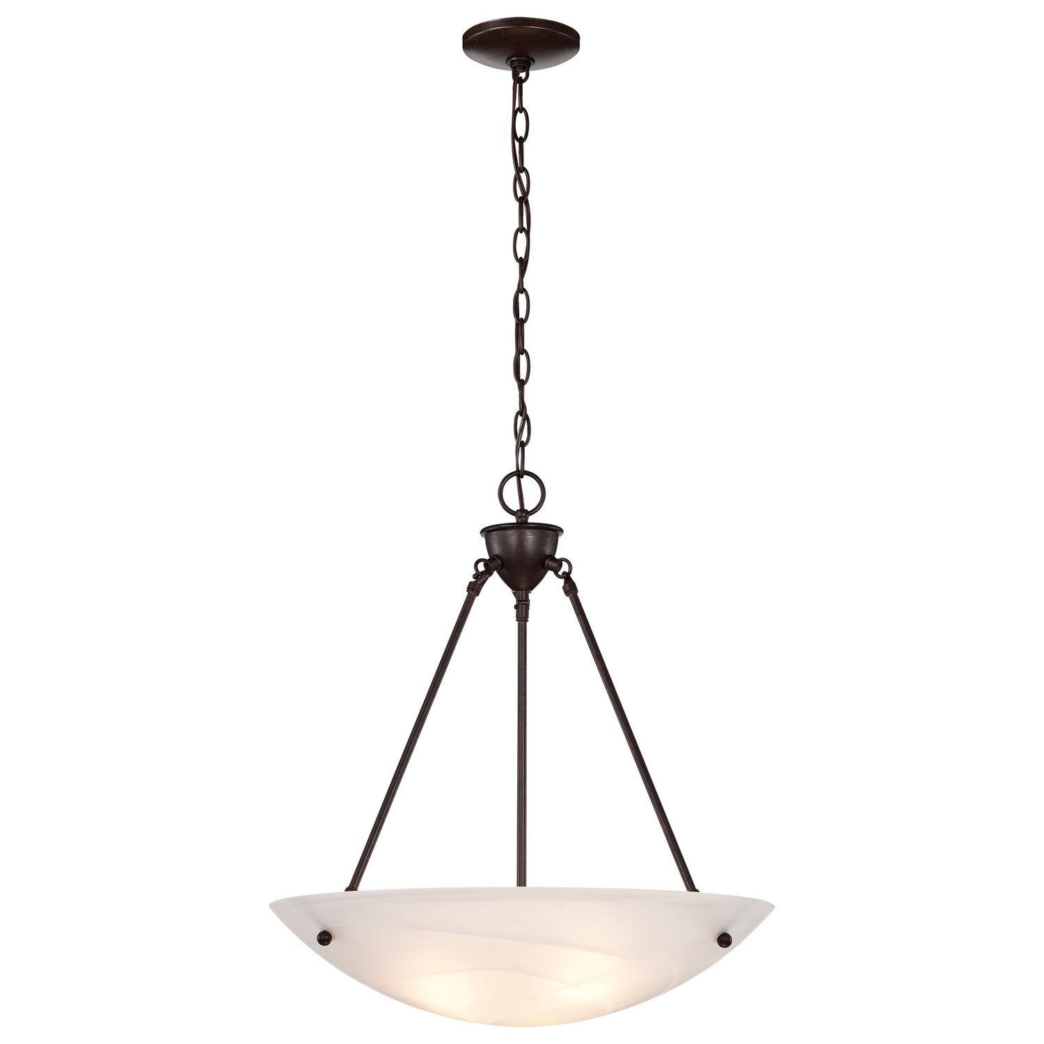 Nuvo Lighting - 60-371 - Three Light Pendant - Pendants Old Bronze - Old Bronze