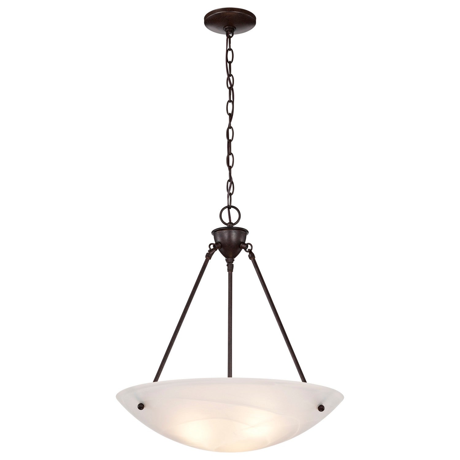 Nuvo Lighting - 60-371 - Three Light Pendant - Pendants Old Bronze - Old Bronze