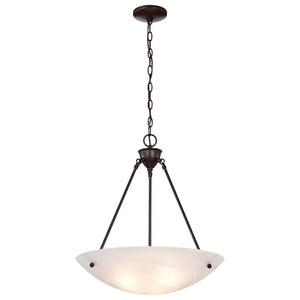 Nuvo Lighting - 60-371 - Three Light Pendant - Pendants Old Bronze - Old Bronze