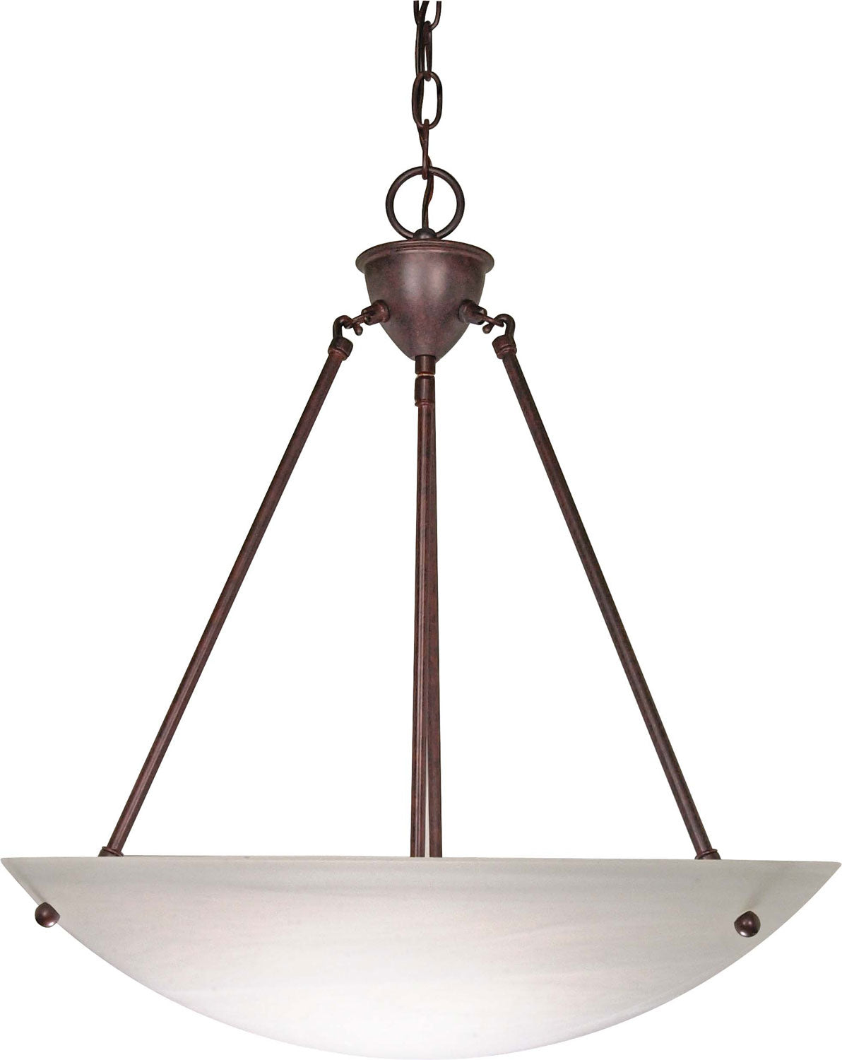 Nuvo Lighting - 60-371 - Three Light Pendant - Pendants Old Bronze - Old Bronze