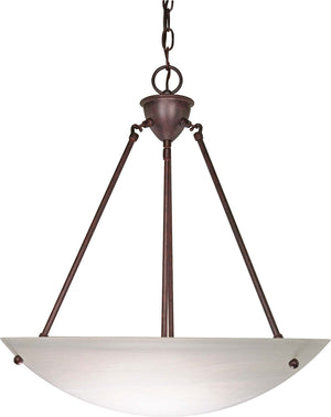 Nuvo Lighting - 60-371 - Three Light Pendant - Pendants Old Bronze - Old Bronze