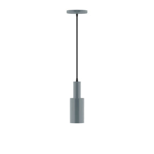 Montclair Light Works - PEBX450-40-C01 - One Light Pendant - Stack - Slate Gray