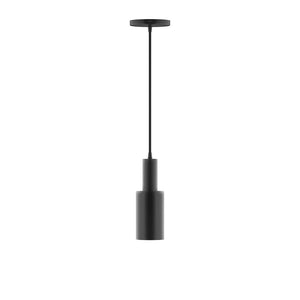 Montclair Light Works - PEBX450-41-C01 - One Light Pendant - Stack - Black