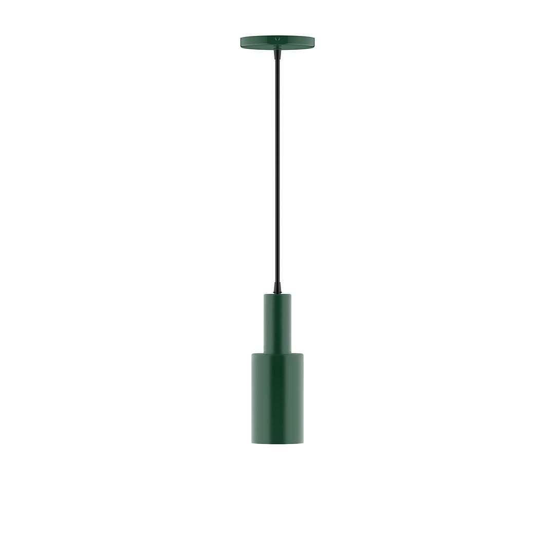 Montclair Light Works - PEBX450-42-C01 - One Light Pendant - Stack - Forest Green