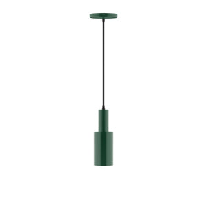 Montclair Light Works - PEBX450-42-C01 - One Light Pendant - Stack - Forest Green