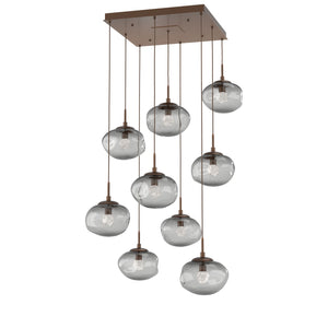 Hammerton Studio - CHB0068-09-BB-FS-C01-L1 - LED Pendant - Nebula - Burnished Bronze