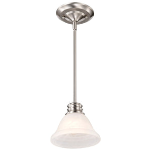 Nuvo Lighting - 60-365 - One Light Mini Pendant - Empire - Brushed Nickel