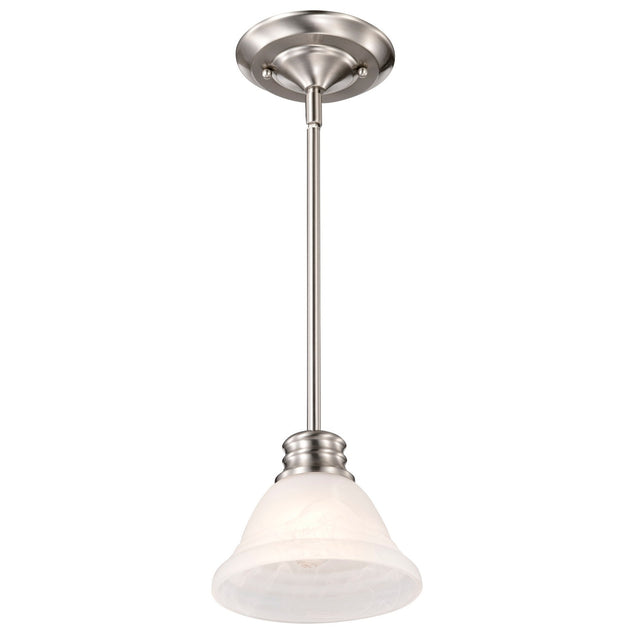 Nuvo Lighting - 60-365 - One Light Mini Pendant - Empire - Brushed Nickel