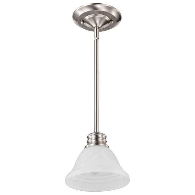 Nuvo Lighting - 60-365 - One Light Mini Pendant - Empire - Brushed Nickel