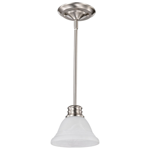 Nuvo Lighting - 60-365 - One Light Mini Pendant - Empire - Brushed Nickel