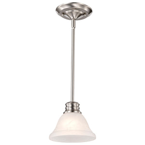 Nuvo Lighting - 60-365 - One Light Mini Pendant - Empire - Brushed Nickel