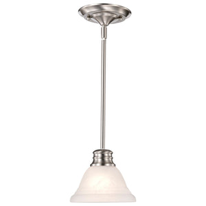 Nuvo Lighting - 60-365 - One Light Mini Pendant - Empire - Brushed Nickel