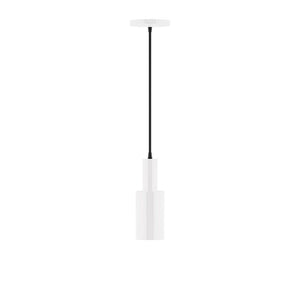 Montclair Light Works - PEBX450-44-C01 - One Light Pendant - Stack - White